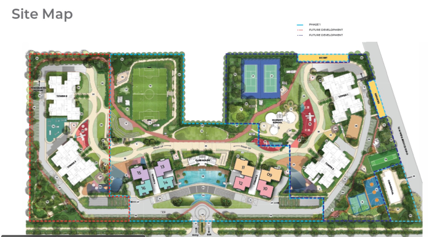 Ashiana Aaroham master plan
