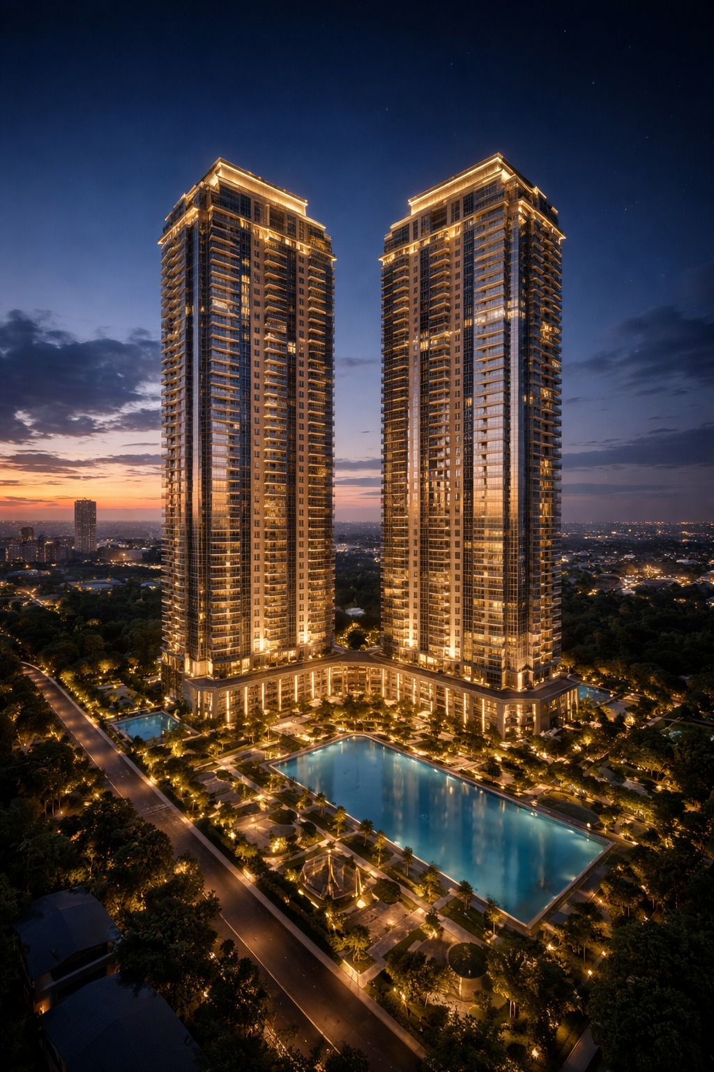 Central park buildings