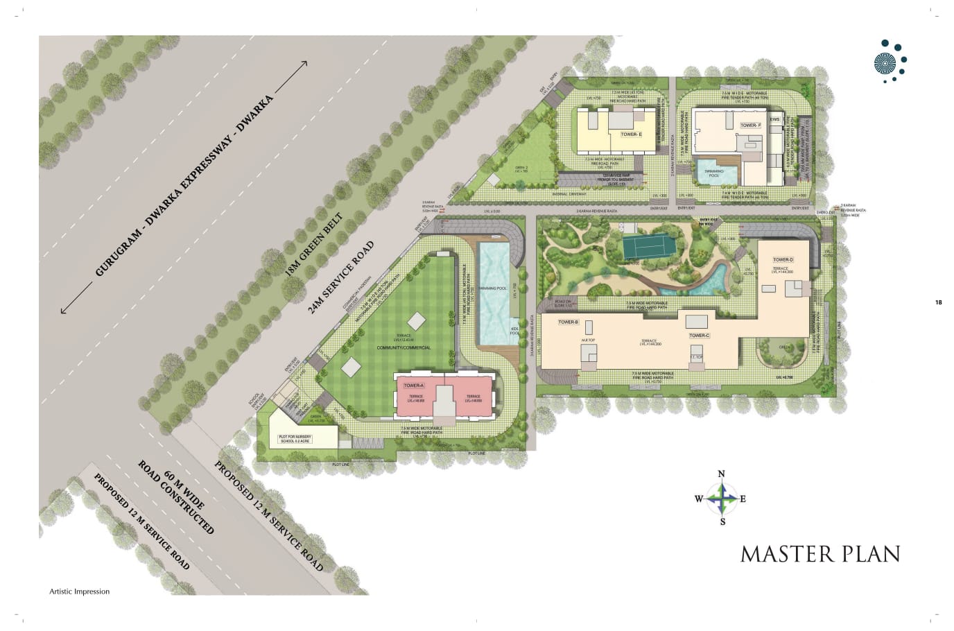 Elan The Statement Master Plan