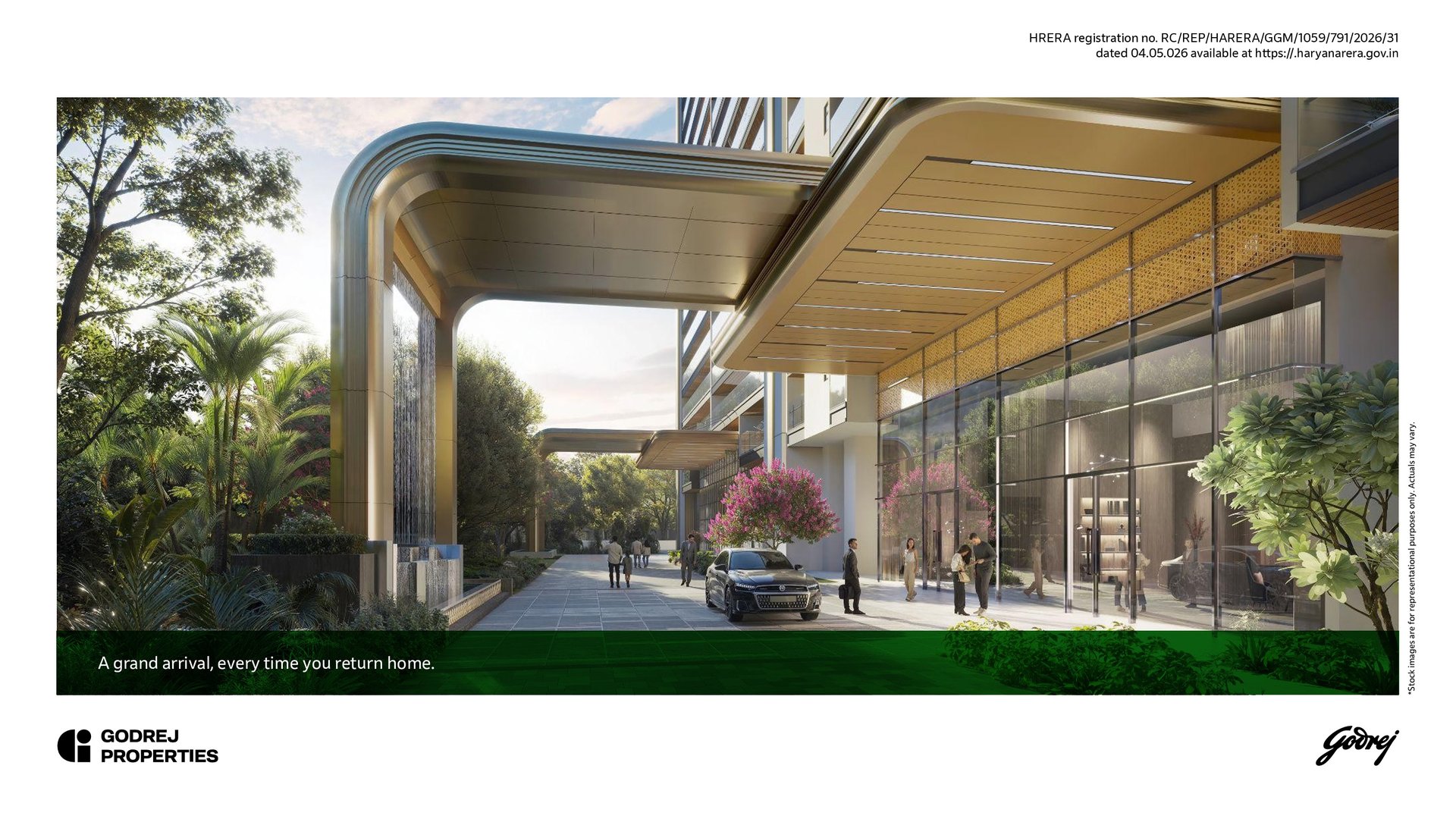 Godrej Samaris arrival lobby