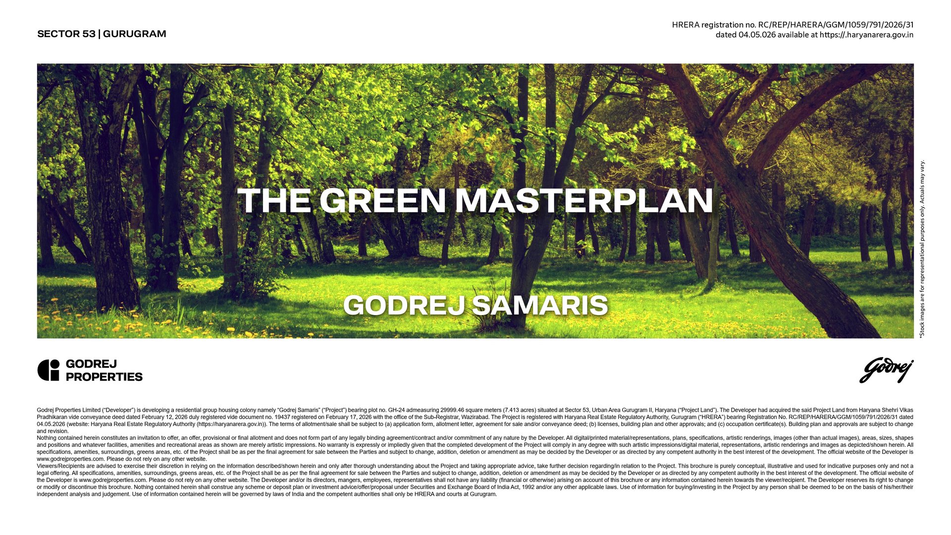 Godrej Samaris by Godrej Properties, Sector 53 Gurugram