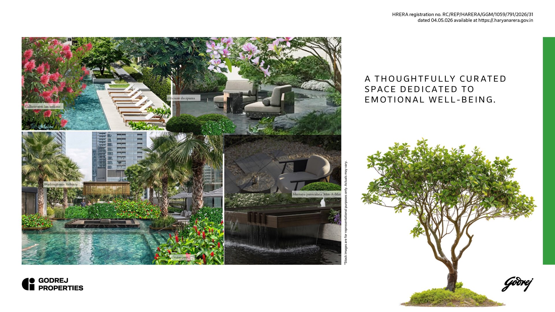 Godrej Samaris wellness pool and spa