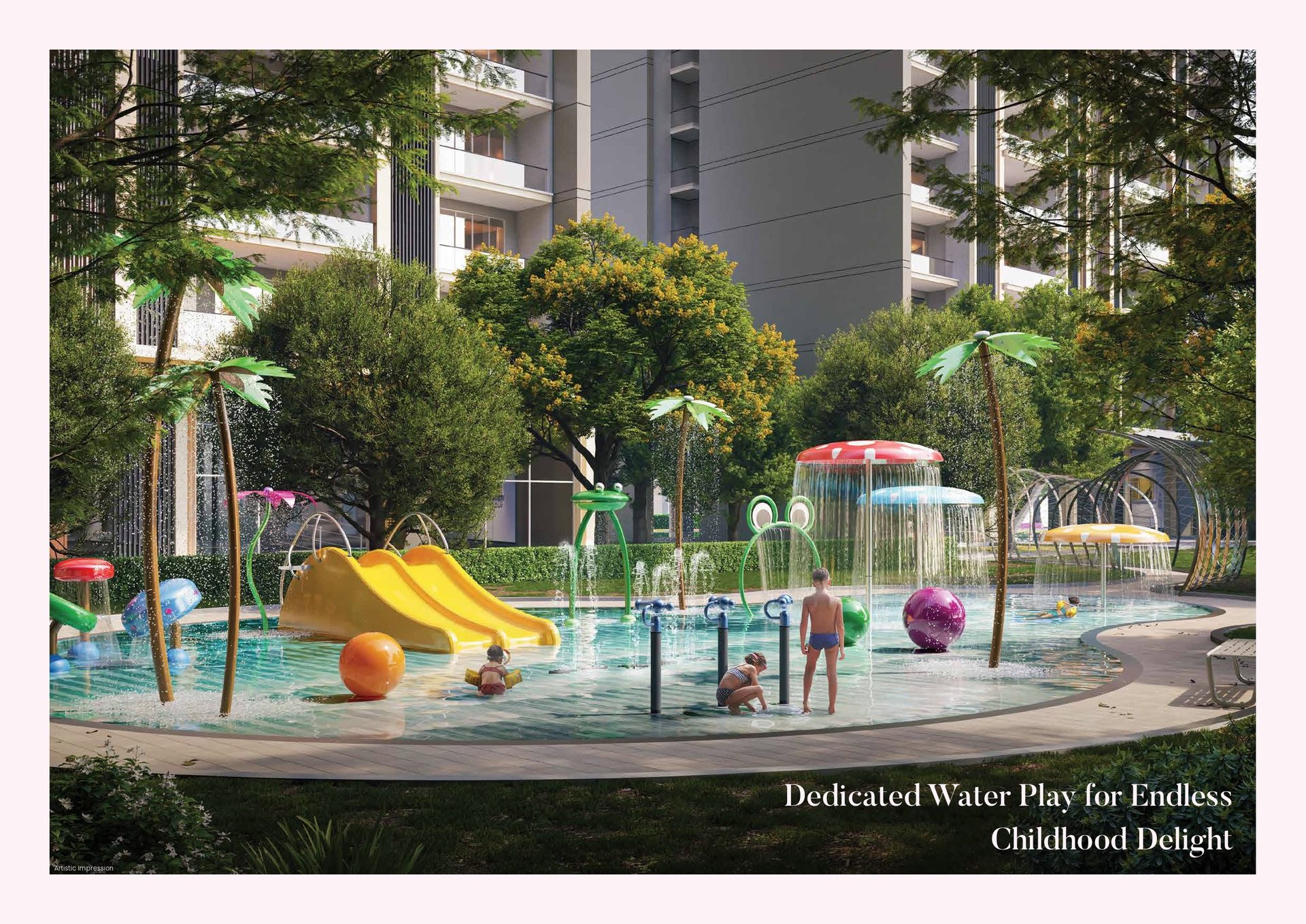 Kids Water Play Area