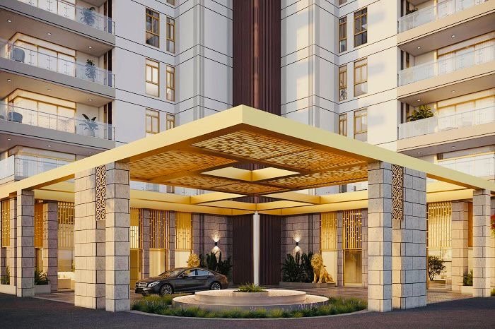 TARC Ishva landscaped tree courtyard